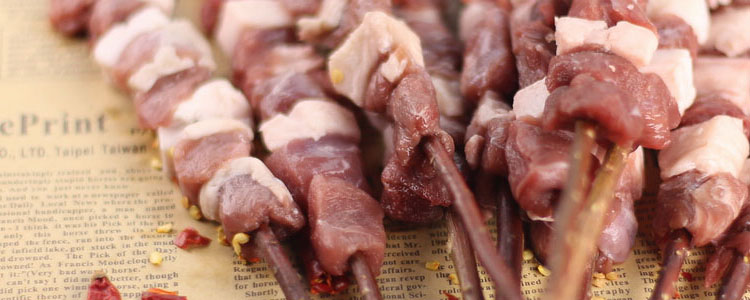 红柳羊肉串